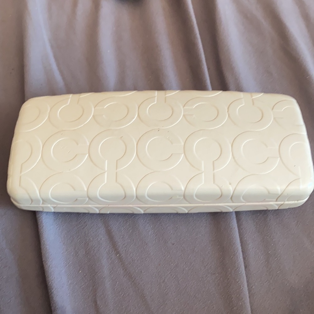 Coach glasses case
